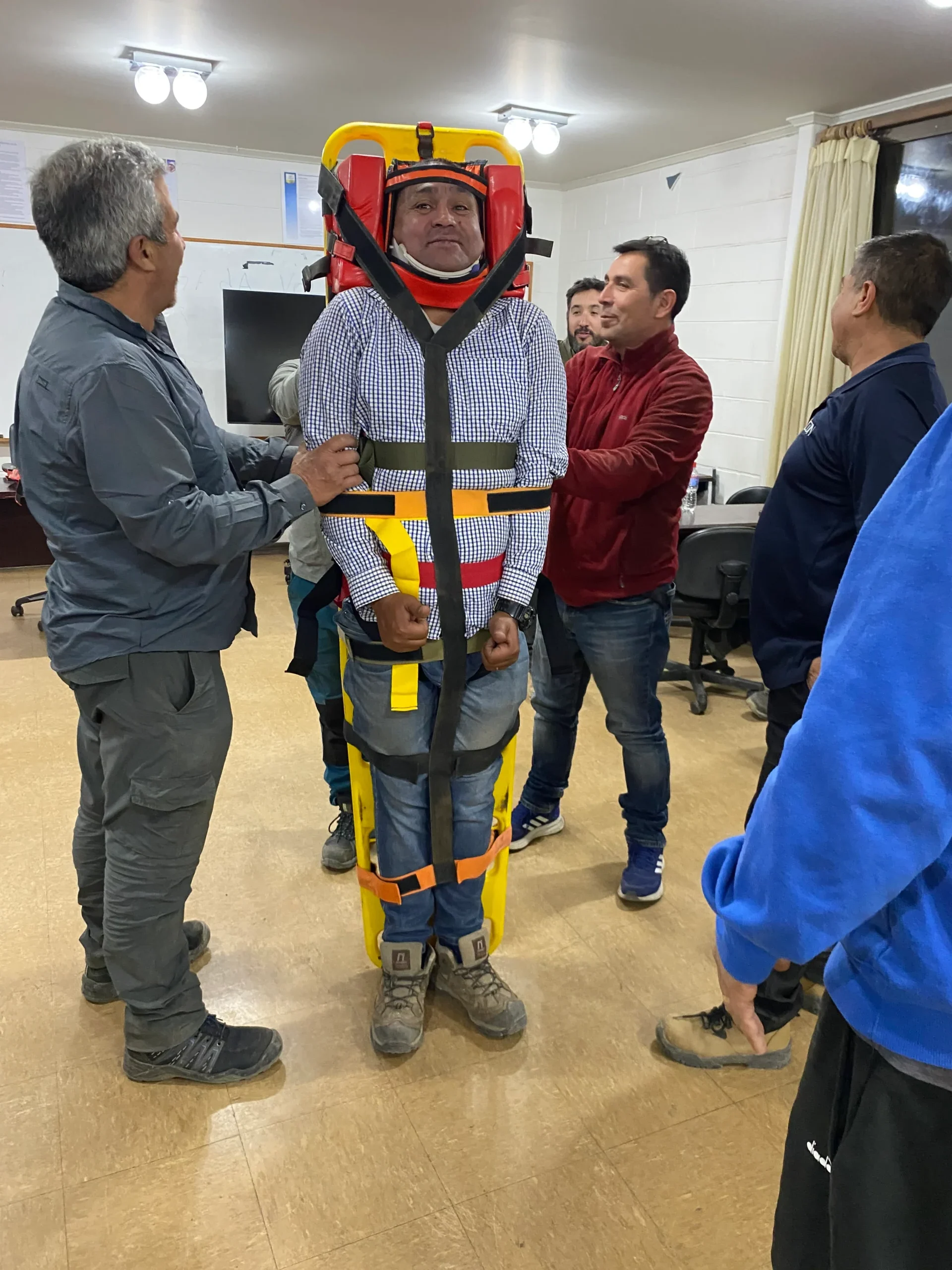 Capacitación en brigadas para sala PA