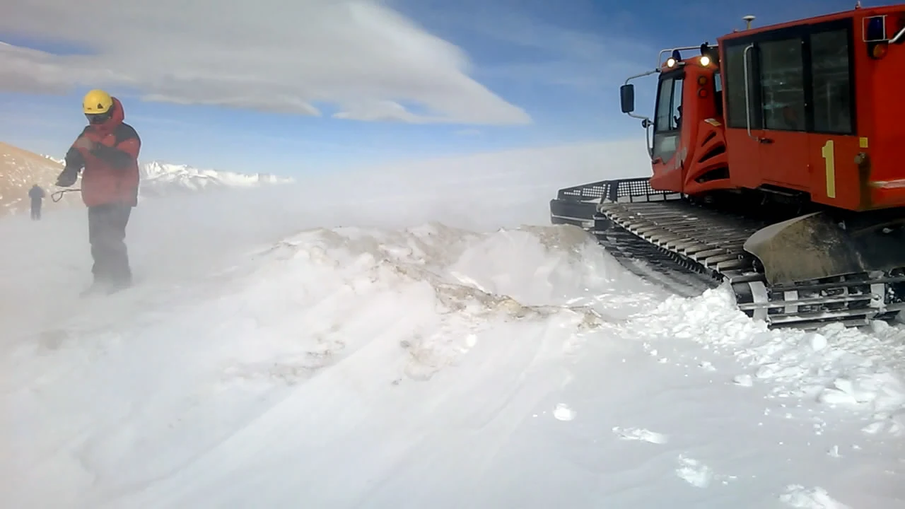 Evaluación nivológica en terreno